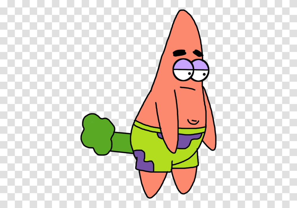 Farting By Marcospower Patrick Star High Patrick How To Draw Spongebob, Clothing, Face, Hat, Sleeve Transparent Png
