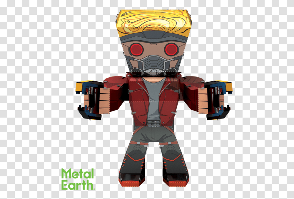 Fascinations Metal Earth Marvel 007 Guardians Of The Galaxy Star Lord 3d Kit, Robot Transparent Png