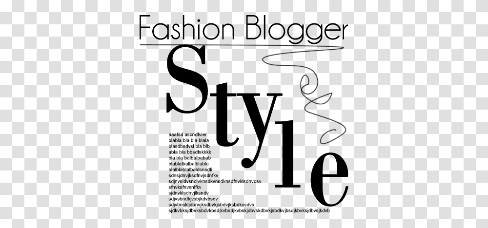Fashion Blogger Style Magazine Text Hd, Gray, World Of Warcraft Transparent Png