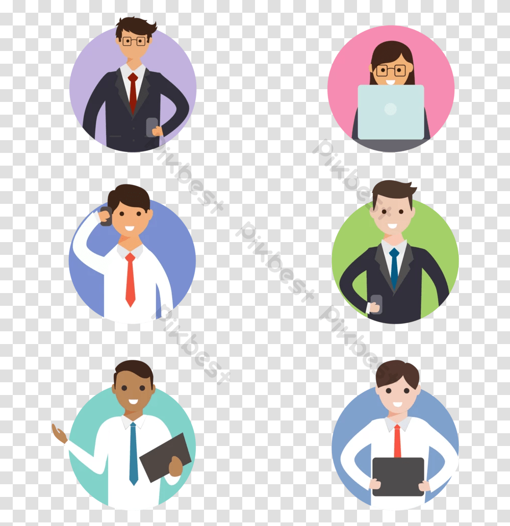 Fashion Business People Icon Vector Worker, Person, Crowd, Audience, Attorney Transparent Png