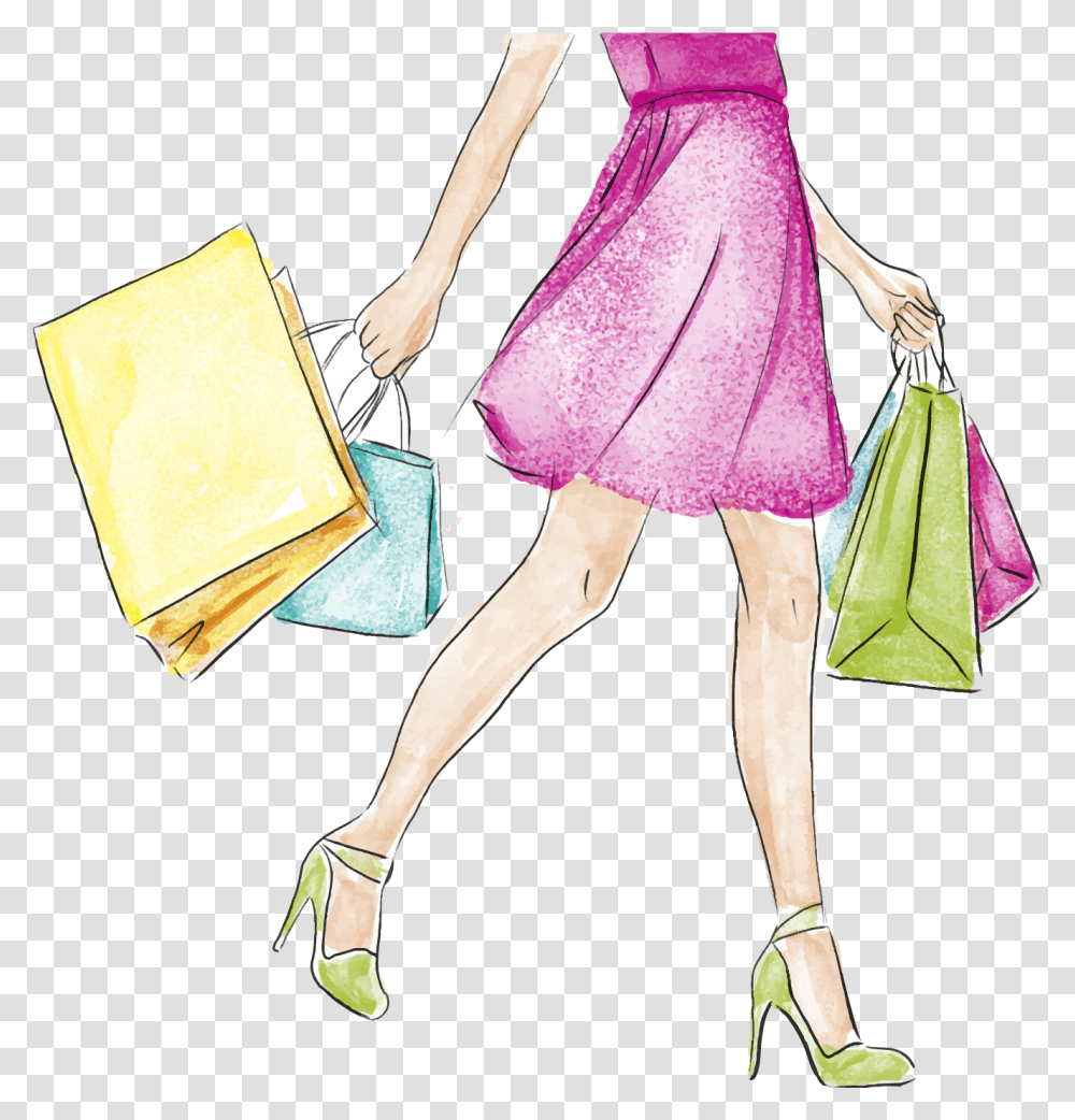 Fashion Clipart Background, Person, Human, Skirt Transparent Png