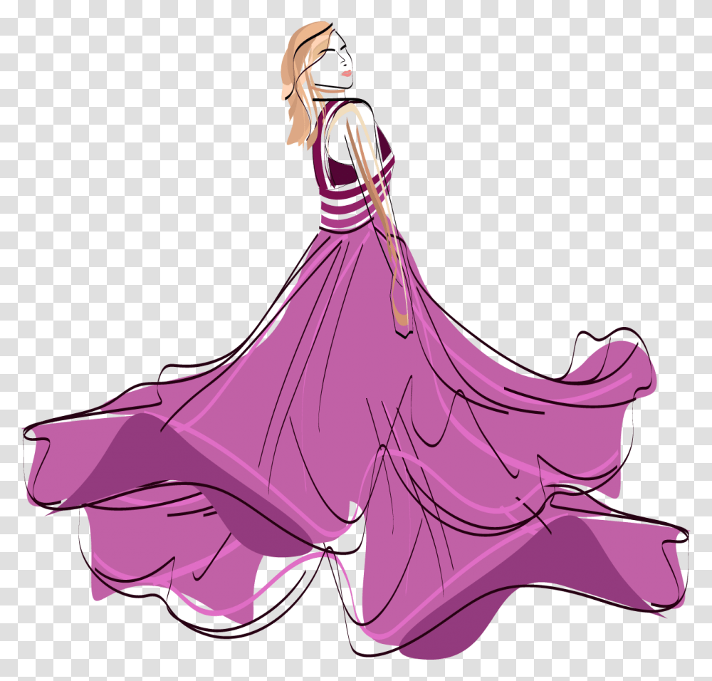 Fashion Designer Vector Model Fashion Show, Dance Pose, Leisure Activities, Figurine, Performer Transparent Png