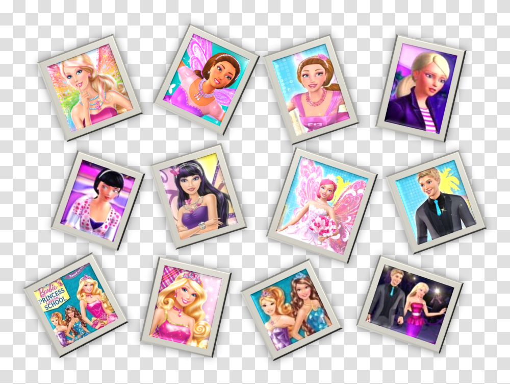 Fashion Fairy Secret Character In Frames By Coolgirl15 Barbie A Fairy Secret 2011, Person, Collage, Poster, Advertisement Transparent Png