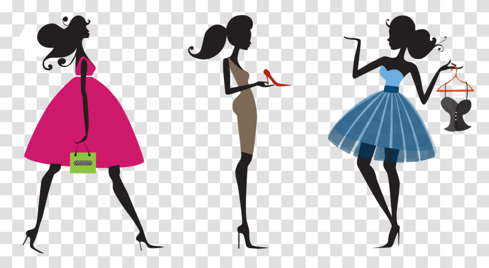 Fashion Girl Clipart 3 Image Background Fashion, Clothing, Dance Pose, Leisure Activities, Person Transparent Png