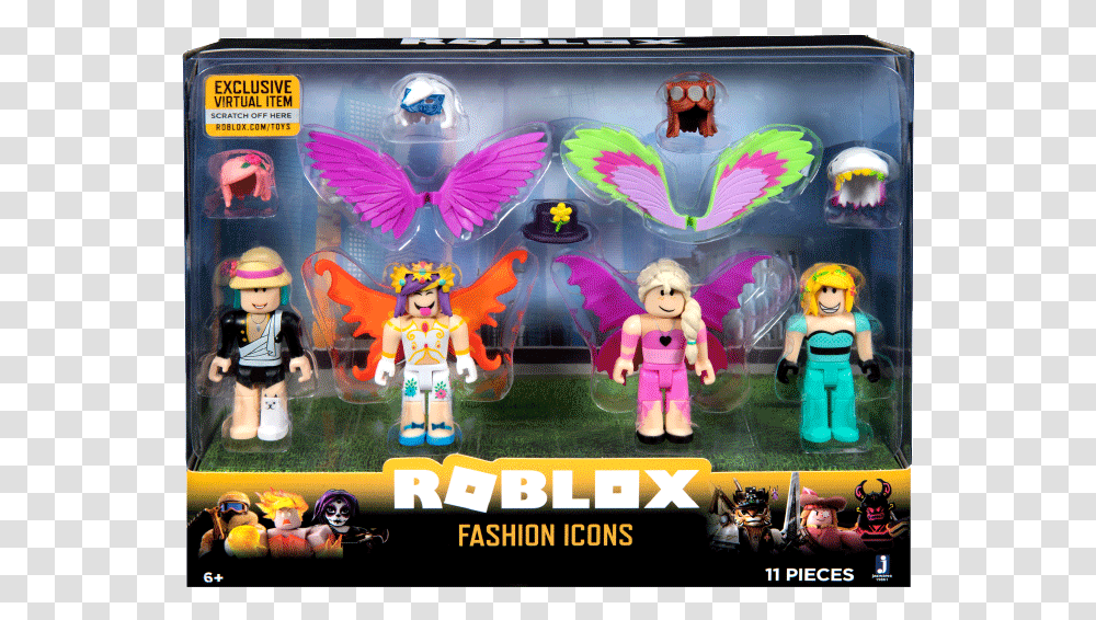 Fashion Icons Roblox Toys Jazwares Roblox Fashion Icon, Figurine, Person, Human, Robot Transparent Png
