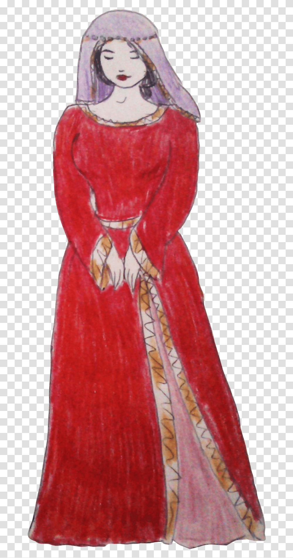 Fashion Illustration, Apparel, Cloak, Doll Transparent Png