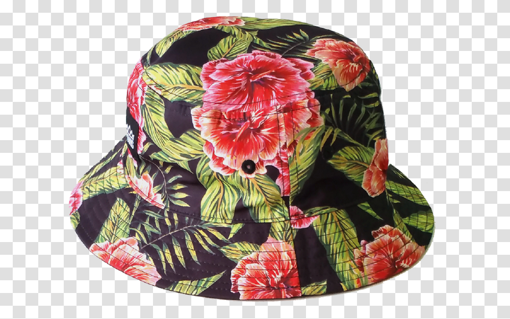 Fashion Printing Floral Pattern Bucket Hat Factory Bucket Hat Flower, Apparel, Bag, Sun Hat Transparent Png