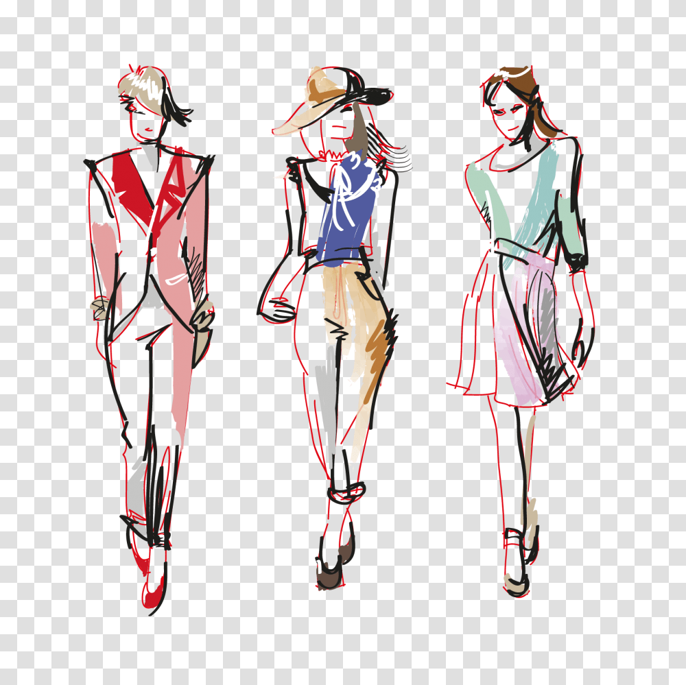 Fashion Professional Images Only, Person, Drawing, Plot Transparent Png
