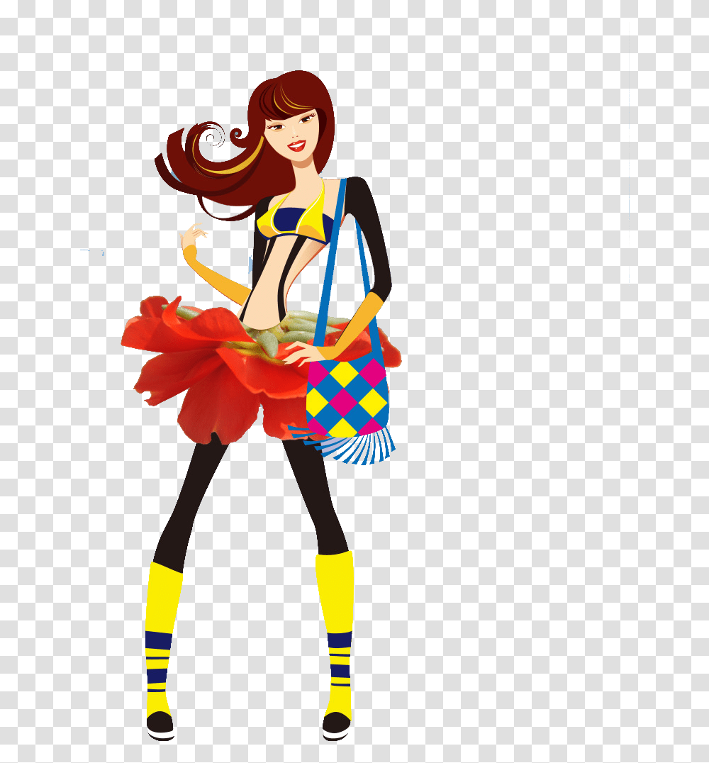 Fashion Vector Designs, Person, Human, Performer, Leisure Activities Transparent Png