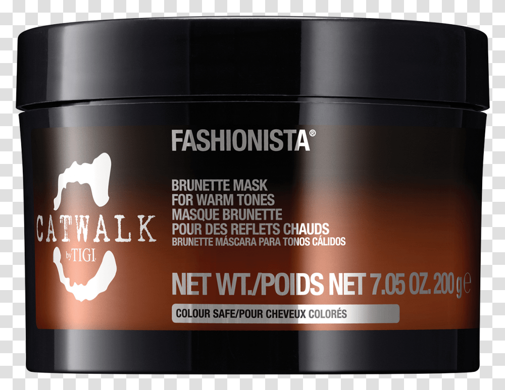 Fashionista Brunette Mask For Warm Tones Deer, Cosmetics, Label, Bottle Transparent Png