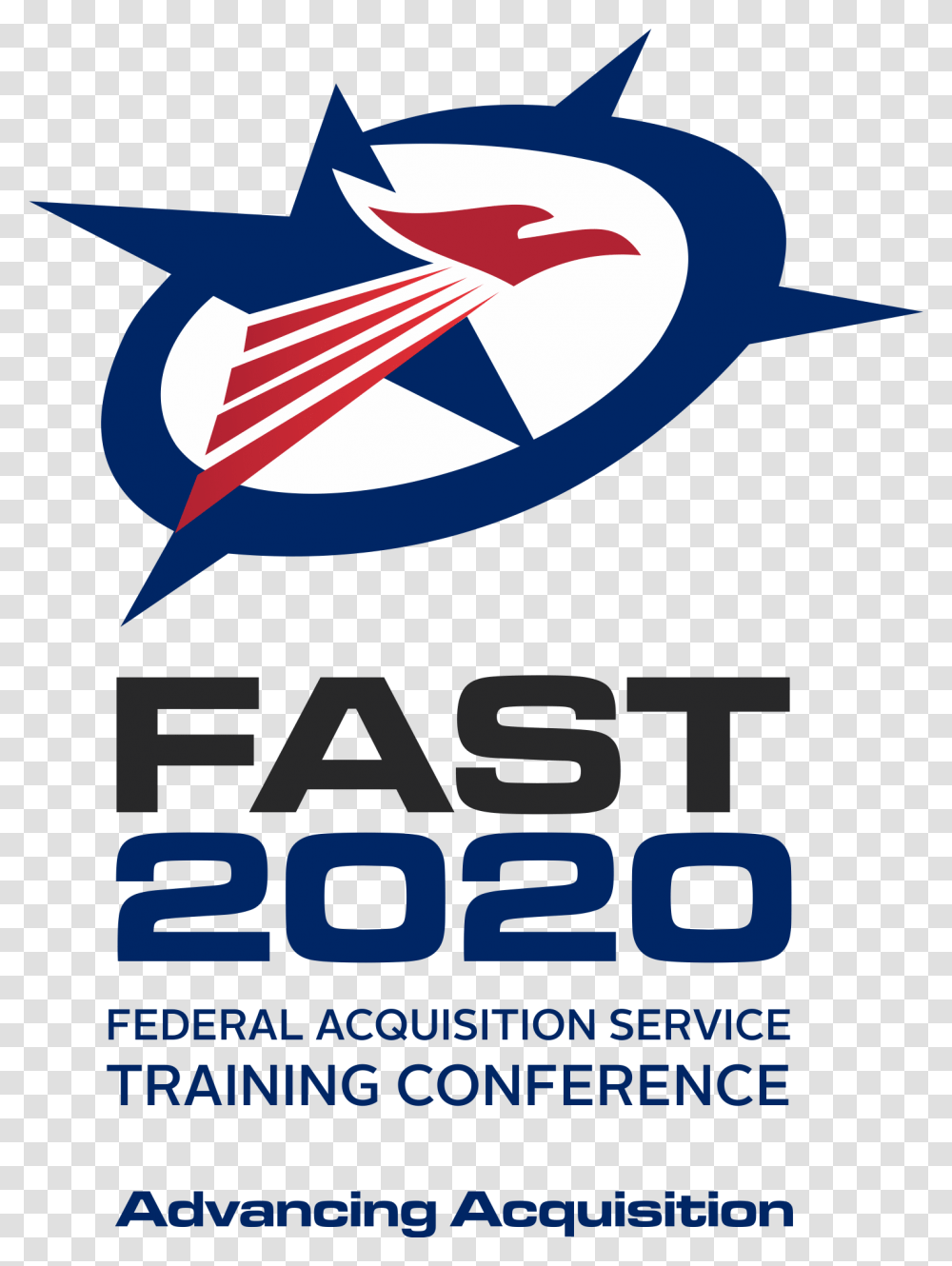 Fast 2020 Fast Federal Acquisition Service Training Conference, Logo, Trademark, Star Symbol Transparent Png