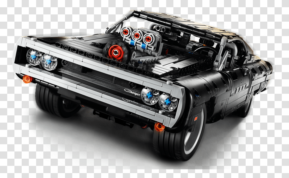 Fast And Furious Lego Releasing Kit For Dom's Dodge Charger Car Of Vin Diesel In Fast And Furious Transparent Png