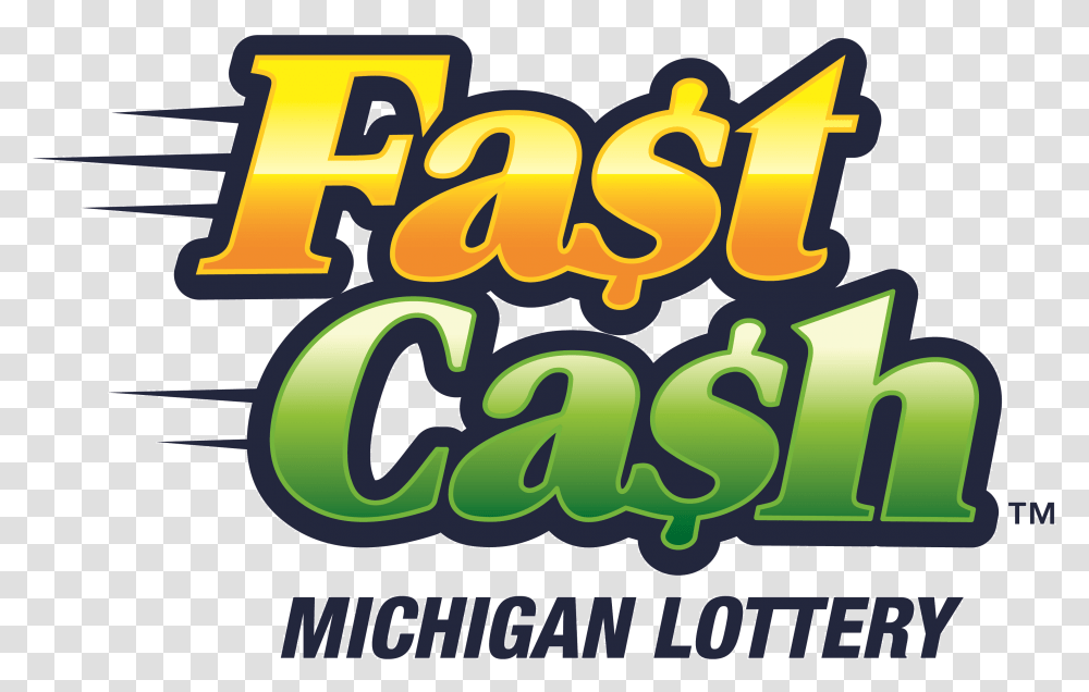 Fast Cash Michigan Lottery, Alphabet, Food, Bazaar Transparent Png