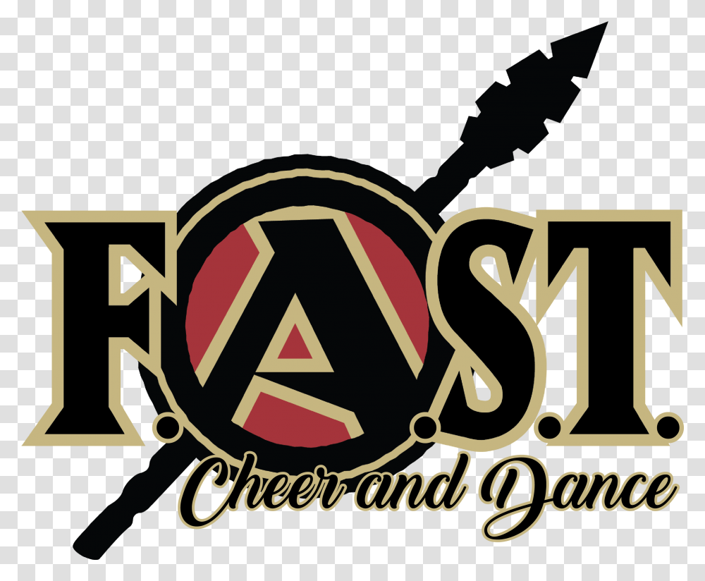 Fast Cheer And Dance Logo Bigger, Label, Alphabet Transparent Png