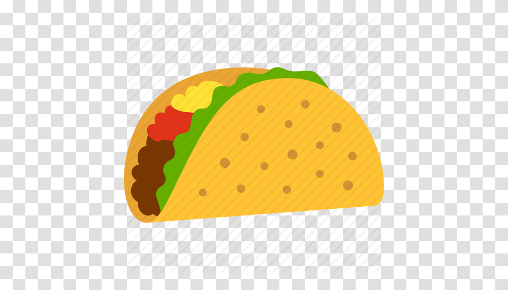 Fast Fastfood Food Lunch Mexican Taco Tortilla Icon, Rug, Meal Transparent Png