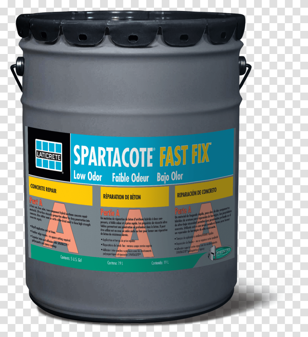Fast Fix Polyurea, Bucket, Paint Container, Barrel, Keg Transparent Png