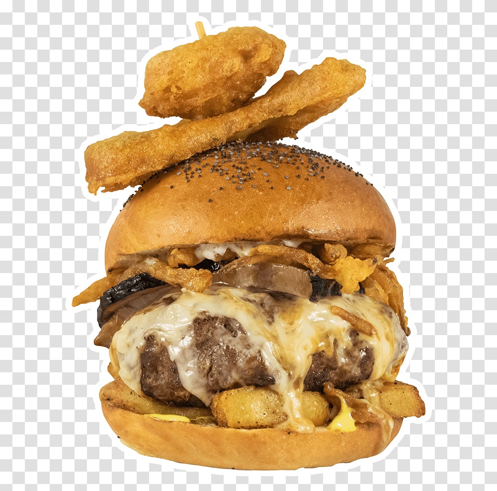 Fast Food, Burger, Bread Transparent Png