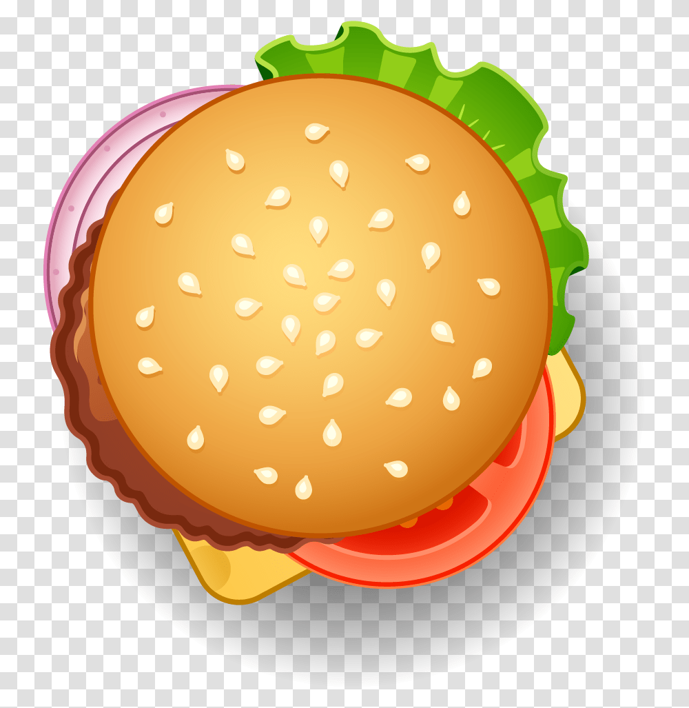 Fast Food, Burger, Lunch, Meal, Birthday Cake Transparent Png