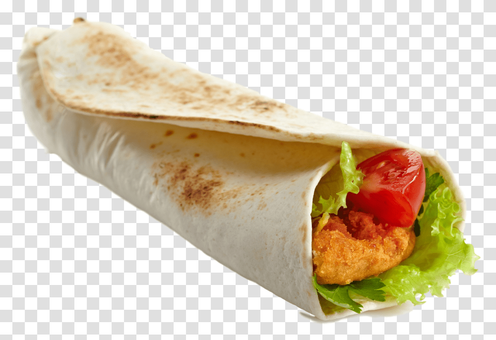 Fast Food, Burrito, Sandwich Wrap, Hot Dog, Bread Transparent Png