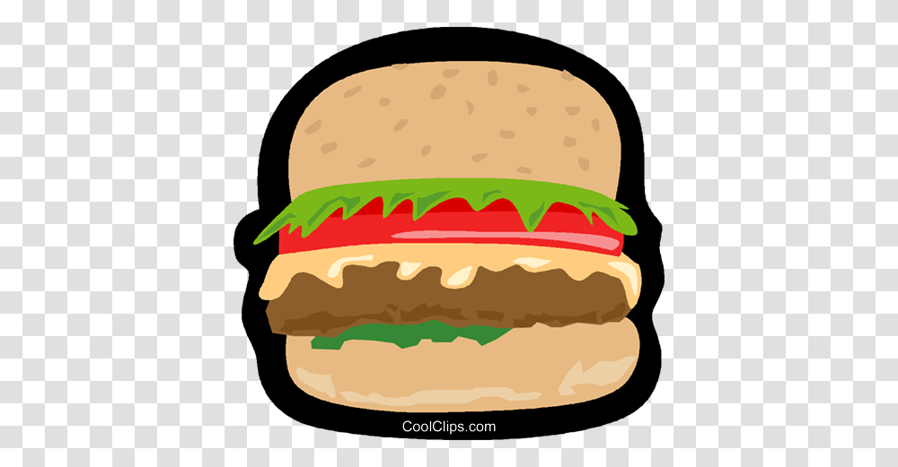 Fast Food Hamburger Burger Royalty Free Vector Clip Art Transparent Png
