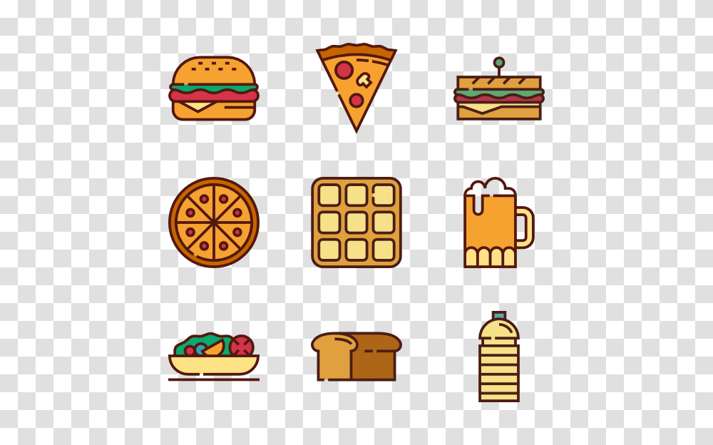 Fast Food Hamburger Junk Food Computer Icons, Game, Pac Man Transparent Png