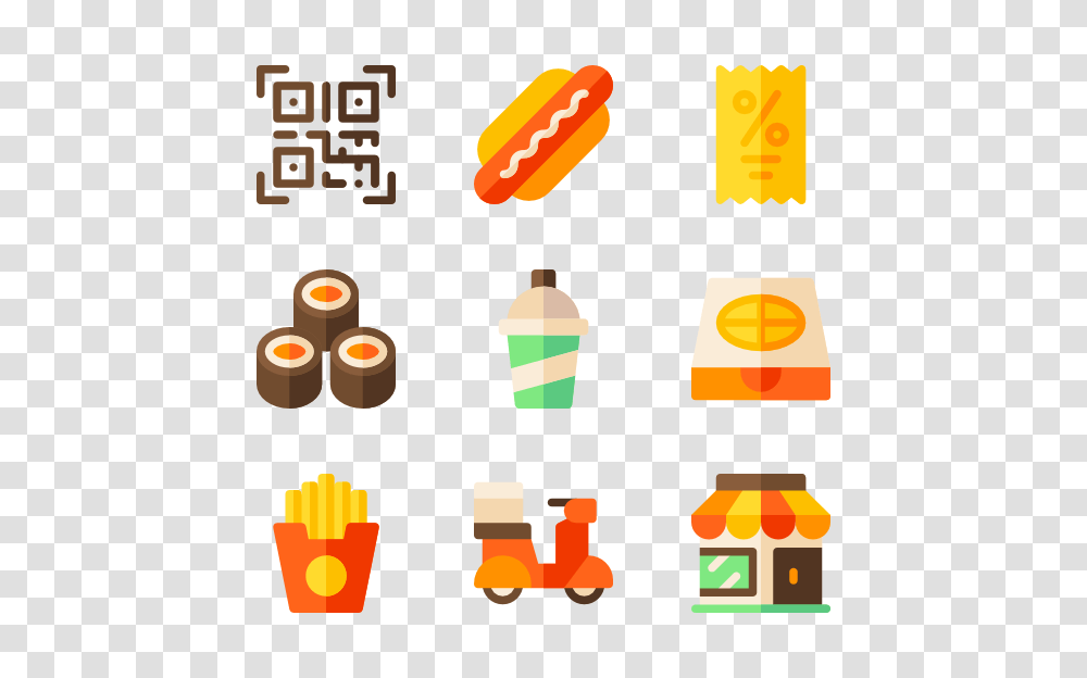 Fast Food Icons Transparent Png