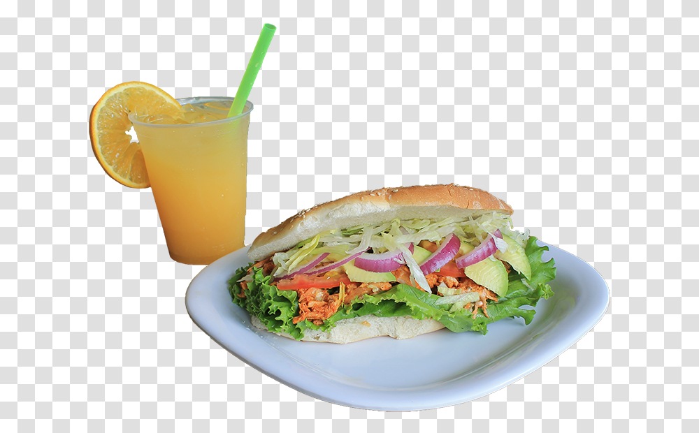 Fast Food, Juice, Beverage, Burger, Sandwich Transparent Png