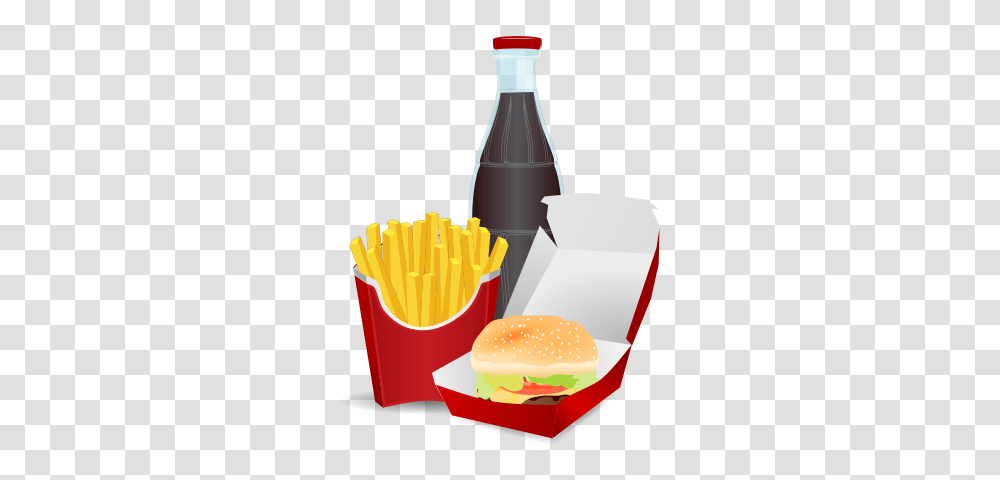 Fast Food Meal Foodmealsfast Foodhamburger Fast Food Meal, Fries Transparent Png