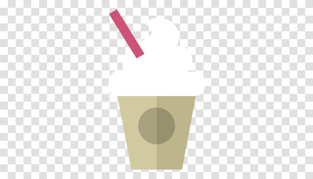 Fast Food Milkshake Sweet Icon, Word, Label, Paper Transparent Png