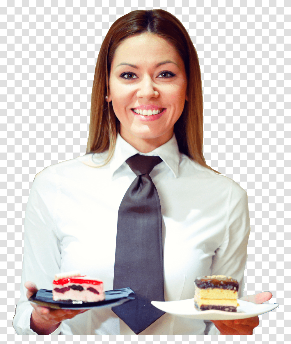 Fast Food Worker, Tie, Accessories, Person Transparent Png