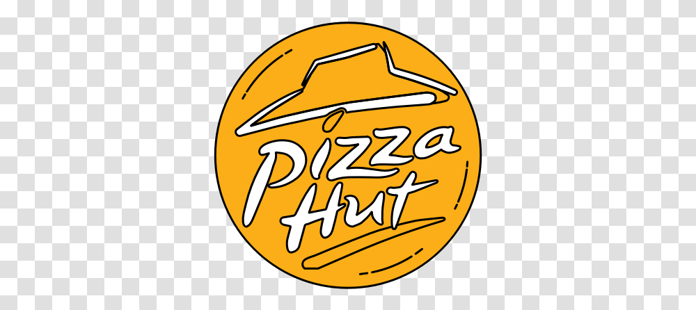 Fastfood Food Hut Logo Orange Pizza Icon Cambridge International School Dasuya, Label, Text, Sticker, Word Transparent Png