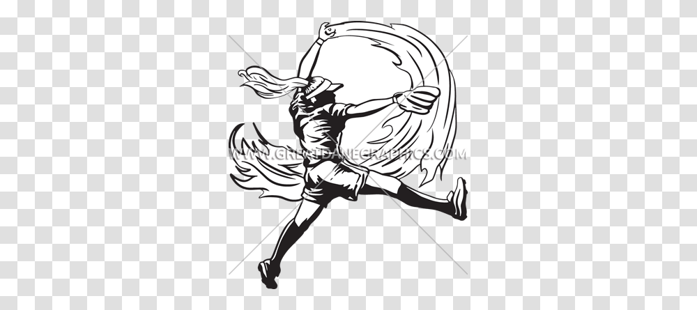 Fastpitch Pitcher Fire Production Ready Artwork For T Shirt Printing, Person, People, Sport, Judo Transparent Png