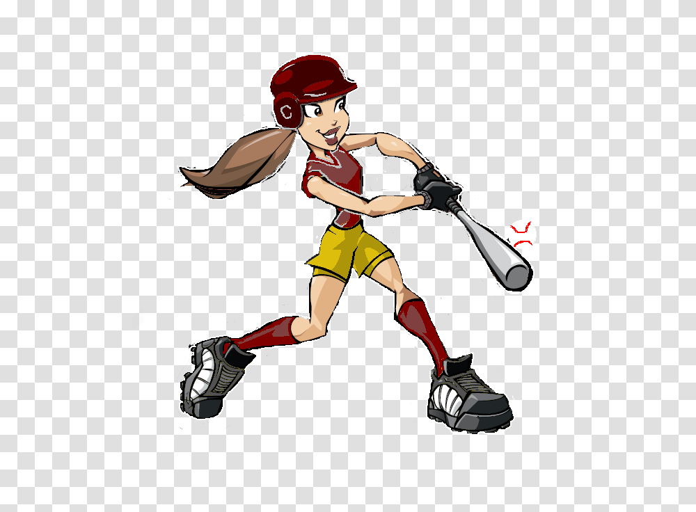 Fastpitch Softball Baseball Cartoon Clip Art, Person, People, Team Sport Transparent Png