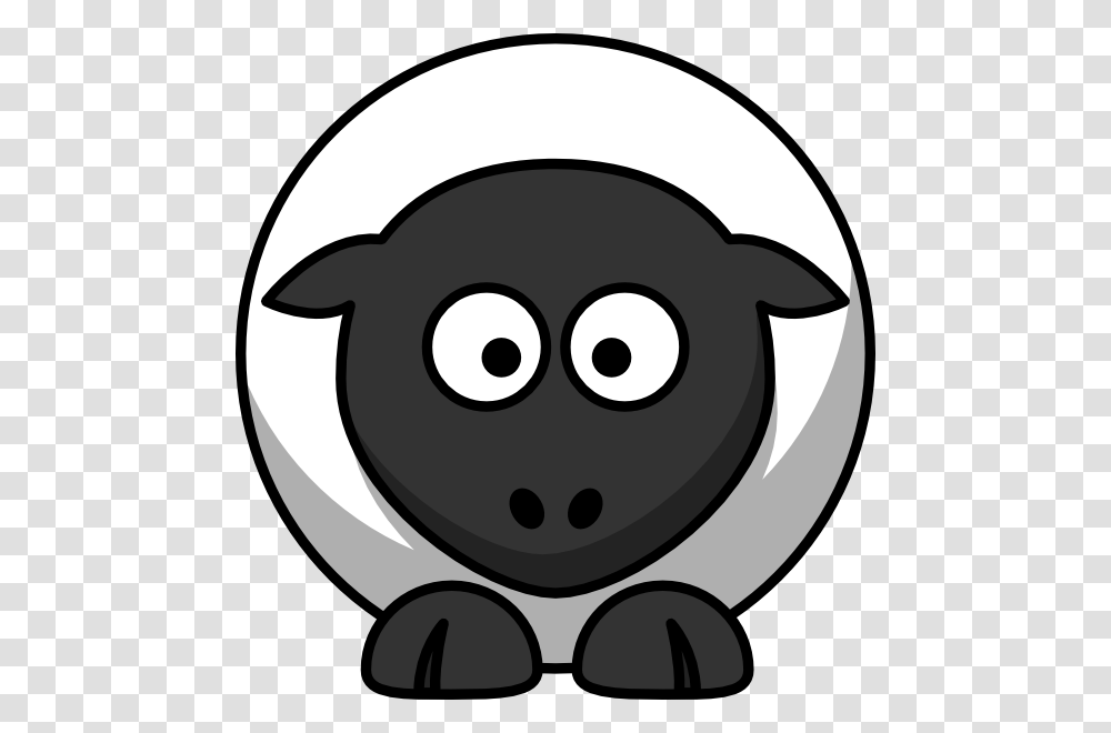 Fat Cartoon Sheep, Stencil, Ball, Logo Transparent Png