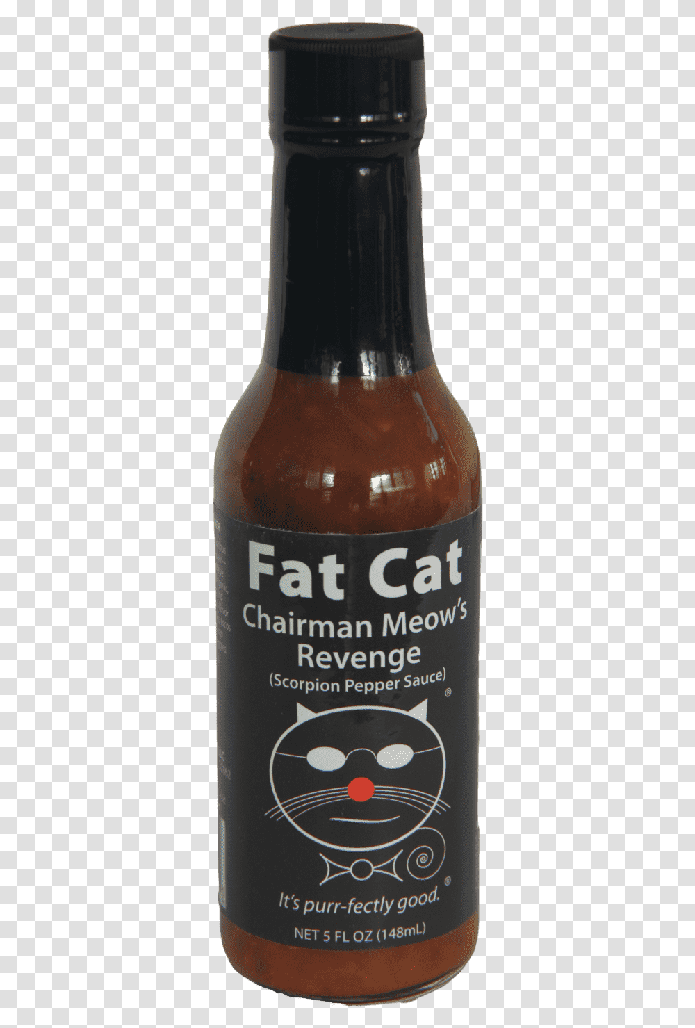 Fat Cat Chairman Meows Revenge Scorpion Pepper Sauce Tomato Sauce, Beer, Alcohol, Beverage, Drink Transparent Png