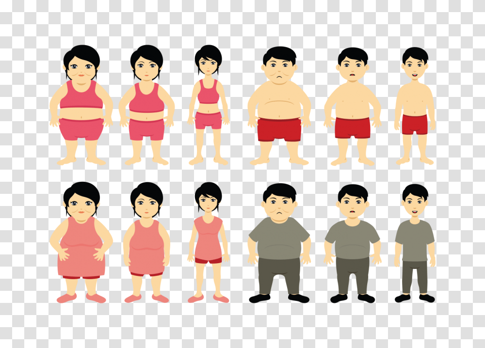 Fat Free Vector Art, Person, Human, People, Standing Transparent Png