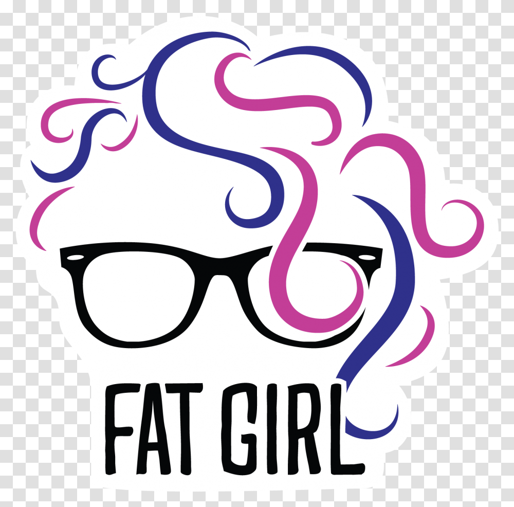 Fat Girl Living, Label, Alphabet Transparent Png