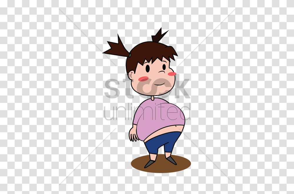 Fat Girl Vector Image, Poster, Teacher, Kneeling, Costume Transparent Png