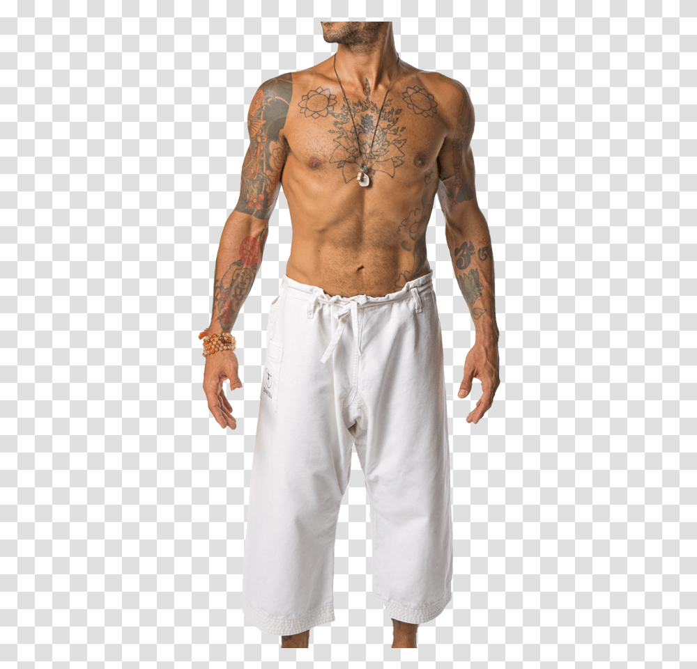 Fat Guy In Yoga Pants Barechested, Skin, Person, Human Transparent Png