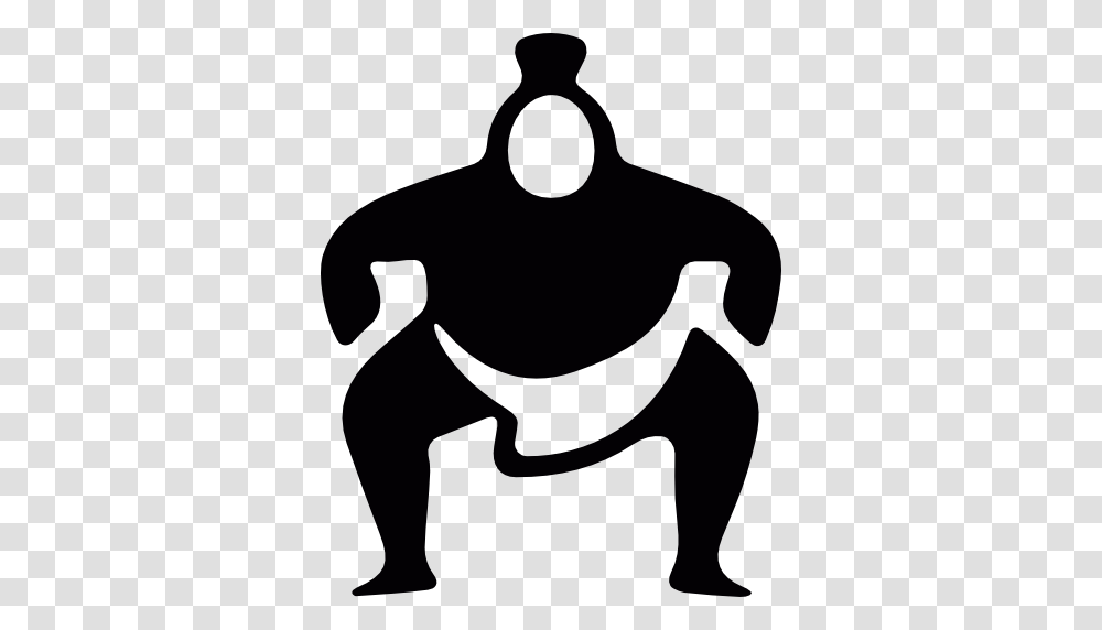 Fat Icon, Stencil, Label, Silhouette Transparent Png