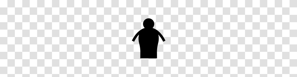 Fat Man Icons Noun Project, Gray, World Of Warcraft Transparent Png