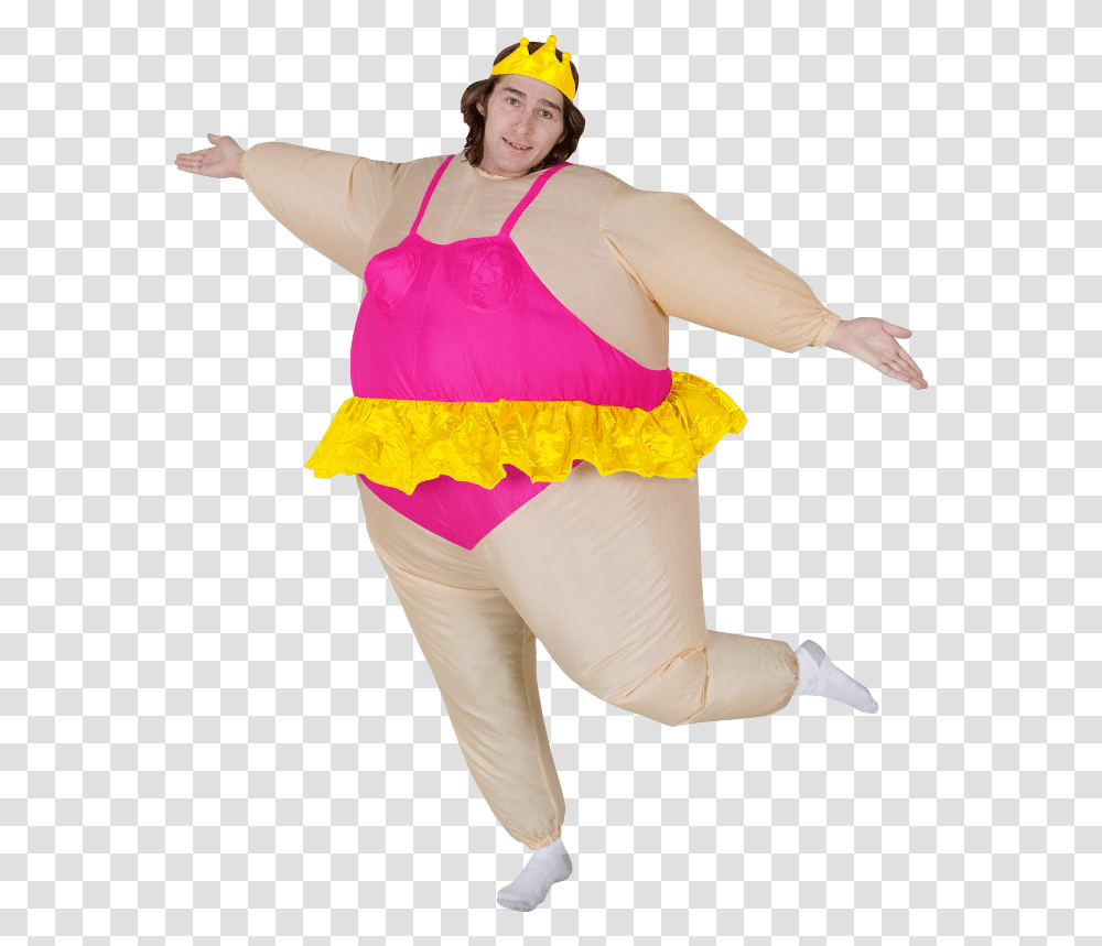 Fat Man With A Crown, Dance Pose, Leisure Activities, Person, Human Transparent Png