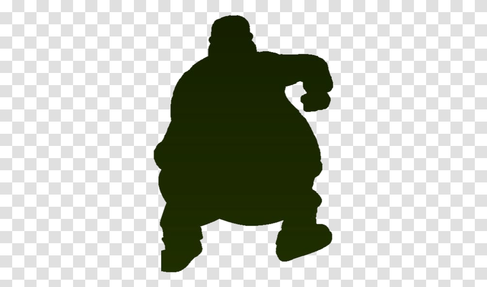 Fat Person Cartoon Images Fat Joker Persona, Silhouette, Leaf, Plant, Hoodie Transparent Png