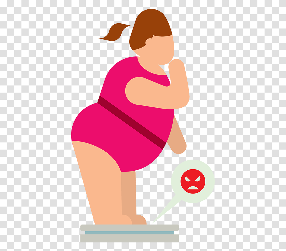 Fat Woman Obesity Woman Icon, Person, Human, Dress Transparent Png