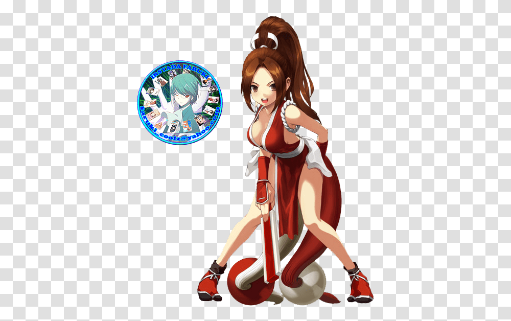 Fatal Fury Mai Kof, Scooter, Vehicle, Transportation, Person Transparent Png