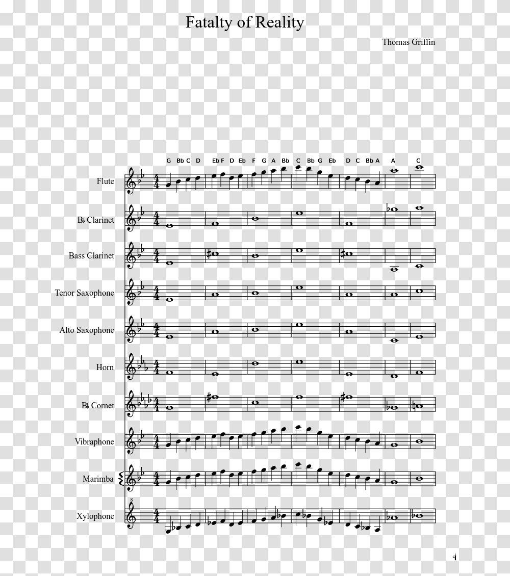 Fatality Marine Corps Hymn Sheet Music Trumpet, Gray, World Of Warcraft Transparent Png