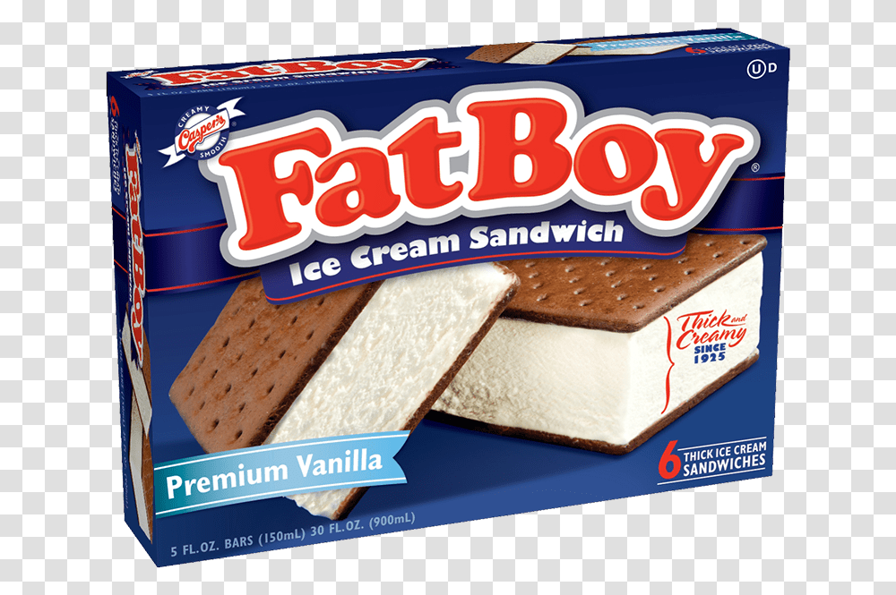 Fatboy Ice Cream Sandwiches, Bread, Food, Cracker, Snack Transparent Png