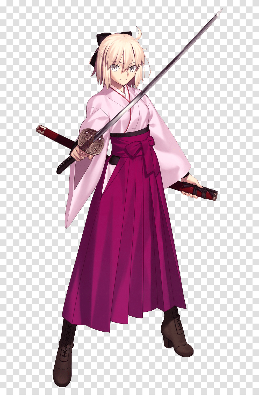 Fate Grand Order Saber Sakura, Person, Human, Apparel Transparent Png