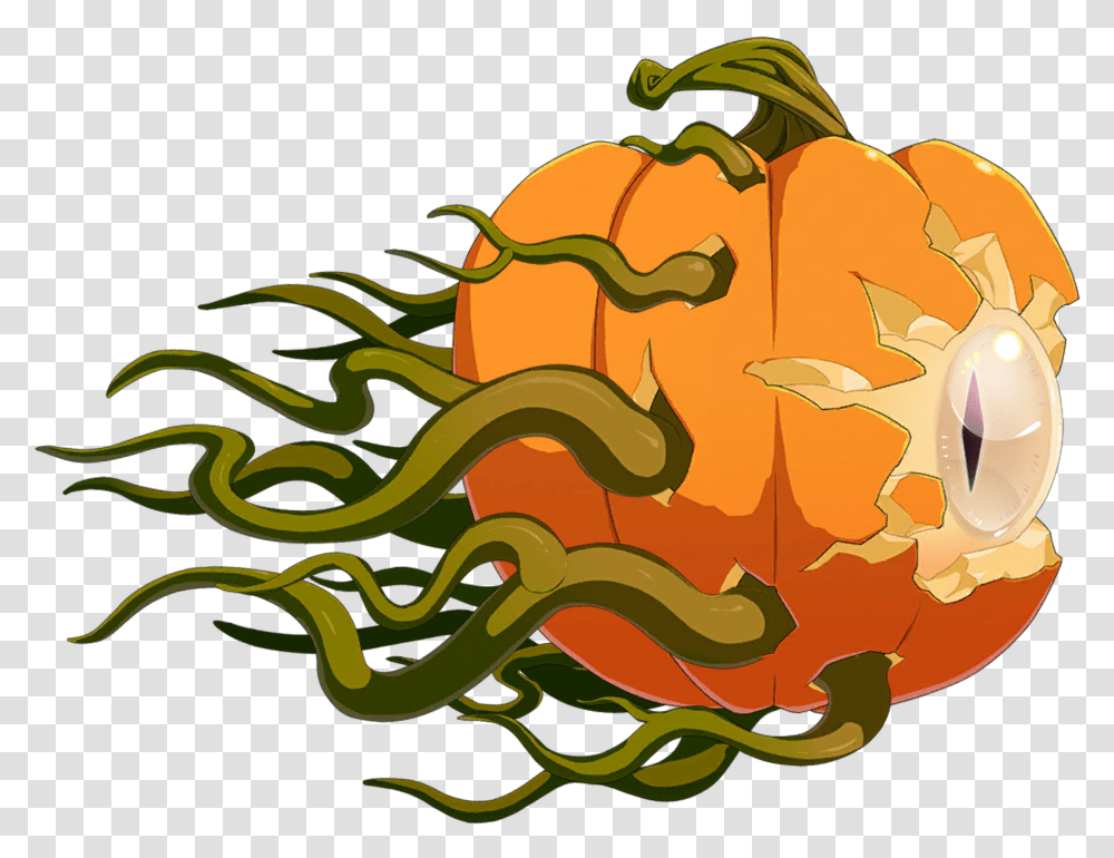 Fategrand Order Wikia Fgo Pumpkin Gazer, Plant, Vegetable, Food, Halloween Transparent Png