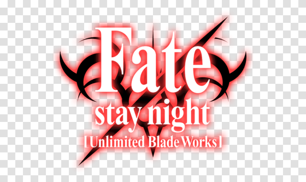 Fatestay Night Unlimited Blade Works Netflix Fate Stay Night Unlimited Blade Works Logo, Text, Alphabet, Housing, Building Transparent Png